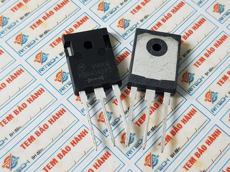 MBR4045PT Diode Schottky TO-247 40A/50V