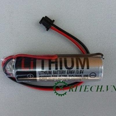 Pin Lithium Battery ER6V 3.6V cho PLC, Servo, Nguồn