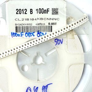 100nF 0.1uF 50V 0805