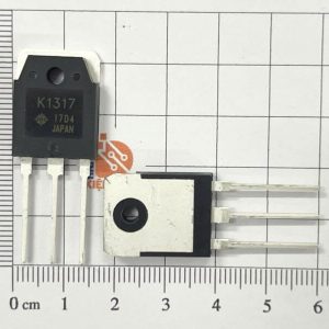 K1317, 2SK1317 Mosfet Kênh-N 2.5A/1500V TO-3P