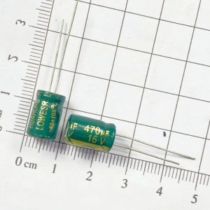 Tụ hóa 16V 470UF 8x12mm màu xanh_3