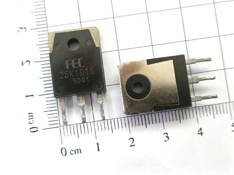 2 1016 2SK1016 K1016 FEC MOSFET kênh N 15A 500V TO3P tháo máy - Linh Kiện Độc