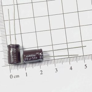 Tụ Hoá Nichicon 68uF 50V kích thước 8x12mm_3