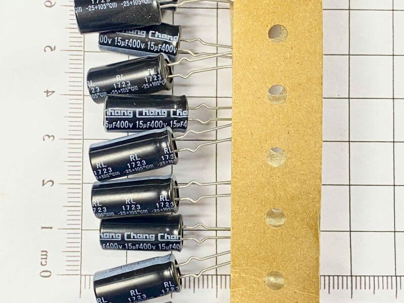 Tụ hóa 15UF 400V kích thước 8x17mm_3