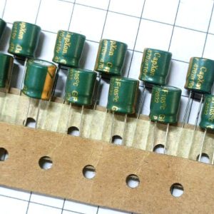 Tụ hóa CapXon 470uF 10V kích thước 8x9mm