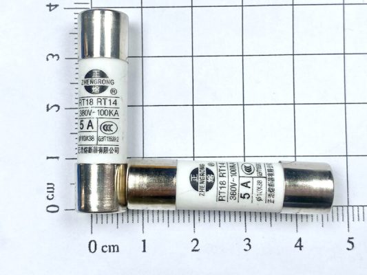 Cầu chì sứ RO15 RT18 RT14 5A