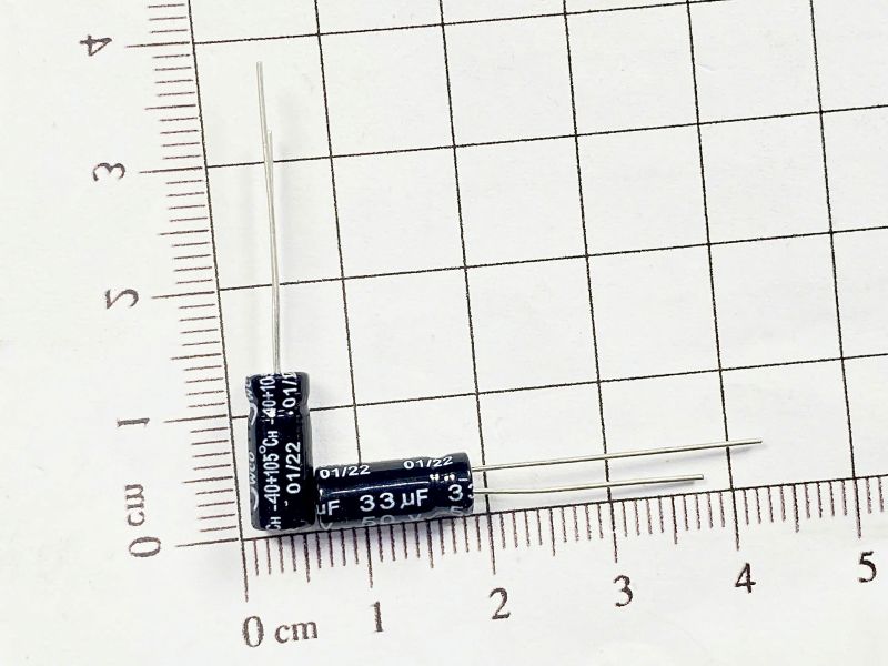 Tụ hóa 33uF 50V kích thước 5x11mm_3