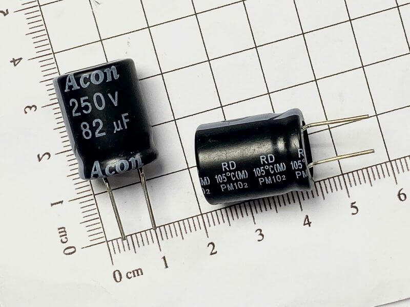 Tụ Hóa Acon 82uF 250V kích thước 16x20mm_3