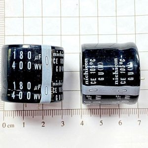 Tụ hóa 180uF 400V Nichicon kích thước 30x26mm Φ 30mm cao 26mm_3