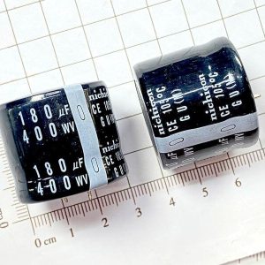 Tụ hóa 180uF 400V Nichicon kích thước 30x26mm Φ 30mm cao 26mm_3
