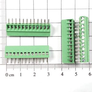 Cầu đấu Terminal KF128 12P 2.54mm chân vuông đồng thẳng_3