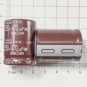 Tụ lọc nguồn NIPPON 470uF 250V 25x35mm_3