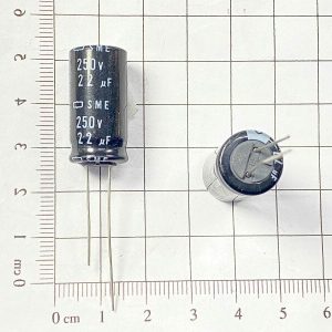 Tụ hoá SME 22uF 250V 85 độ 12.5x25mm_3