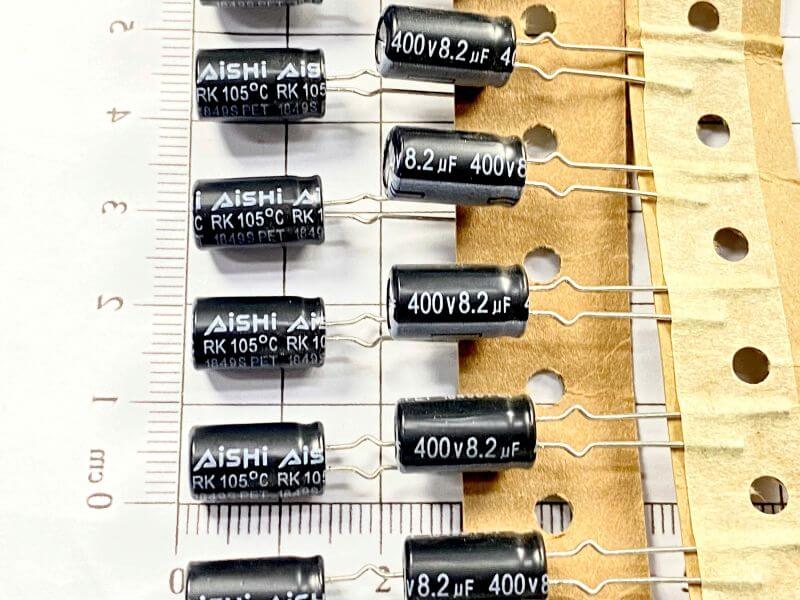 Tụ hóa AiSHi 8.2uF 400V kích thước 7x12mm_3