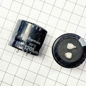 Tụ hóa 100V 1200uF Rubycon 25x30mm tháo máy_3