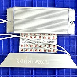Điện trở xả vỏ nhôm RXLG 200W200RJ 165x60x30mm