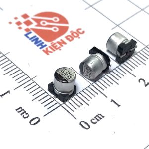 Tụ nhôm 100uF 10V kích thước 5x5.4mm