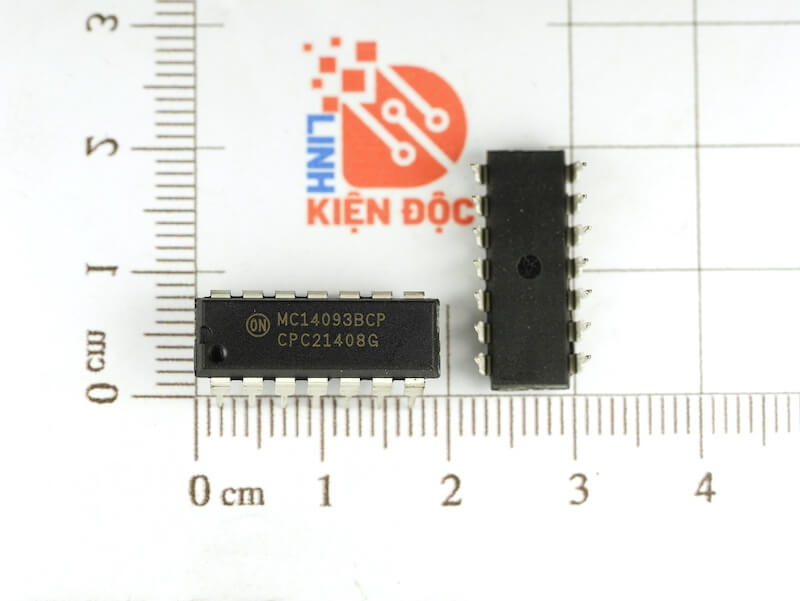 MC14093BCP, 14093 IC logic DIP-14 - Ảnh 3