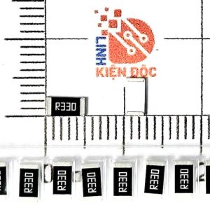 Điện trở dán 2010 0.33R R330 0.5W 5% (dây 10c)