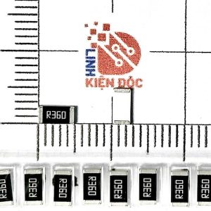 Điện trở dán 2010 0.36R R360 0.5W 5% (dây 10c)