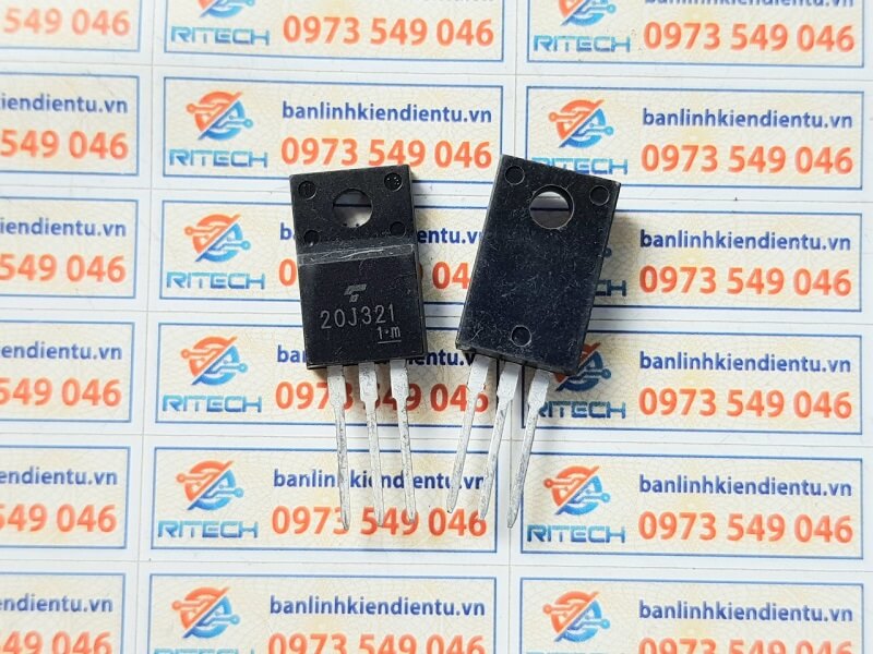 20J321, GT20J321 Silicon N Channel IGBT 20A/600V TO-220F - Ảnh 2