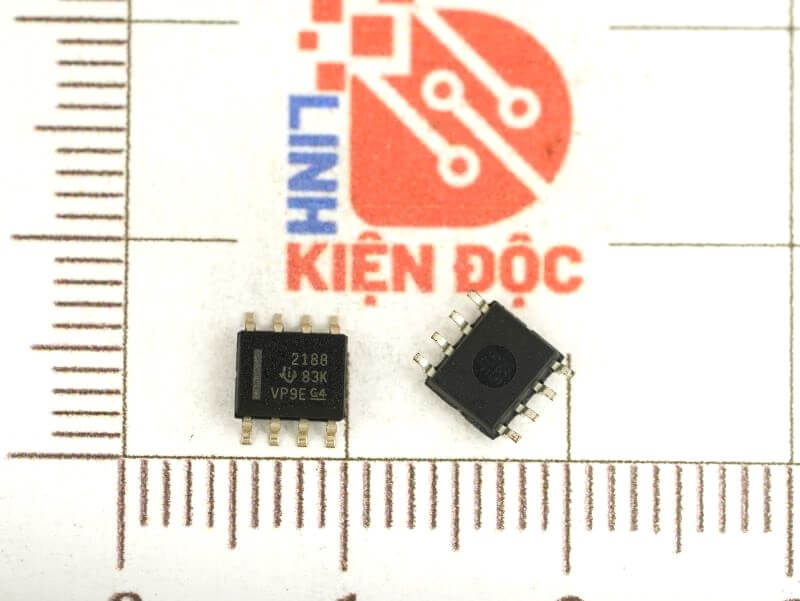 OPA2188, 2188, OPA2188AIDR, OPA2188AID IC Op-Amp SOP-8 - Ảnh 2