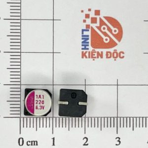 Tụ Nhôm 220UF 6.3V kích thước 7.2x7mm