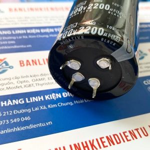2200uf 400V kích thước 40x100mm