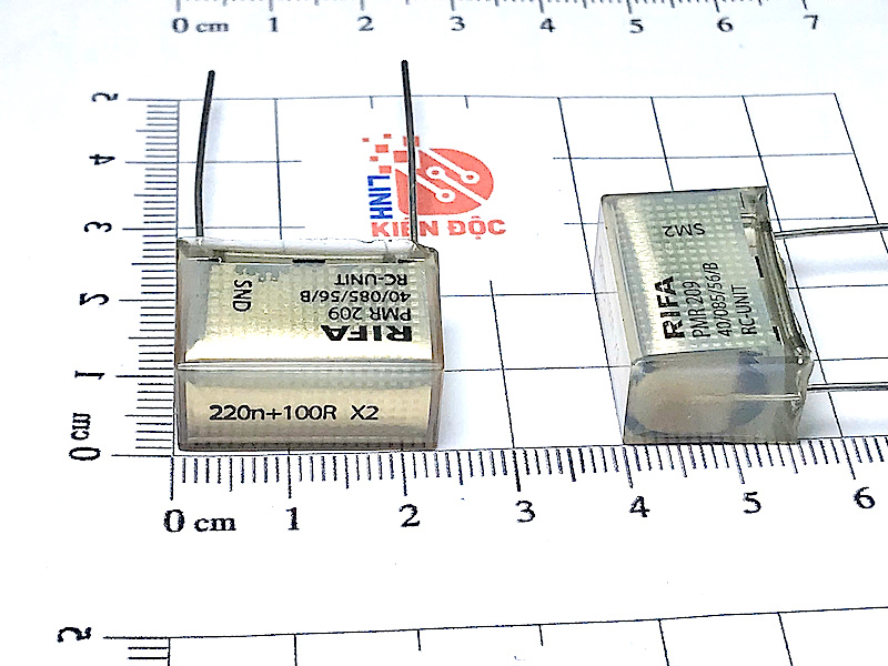 Tụ Rifa 220N+100R 220n 0.22uF 250V x2 PMR209 - Ảnh 3