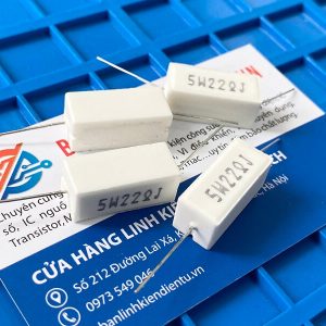 Điện trở sứ 5W 22R 5%