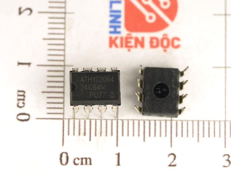 AT24C64N, 24C64N, 24C64 EEPROM DIP8 - Ảnh 2