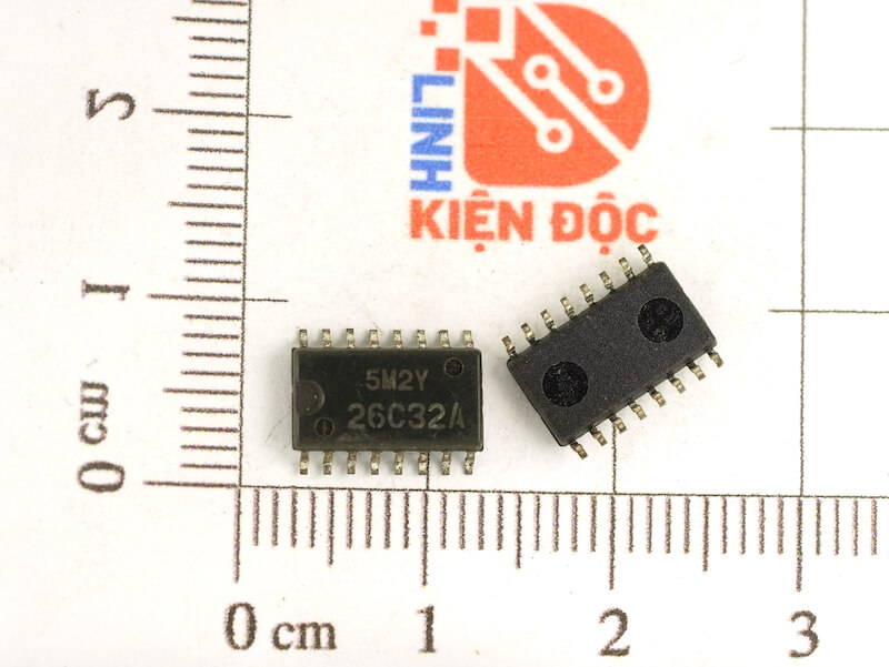 HD26C32AFPEL, 26C32A SOP-16 5.2MM