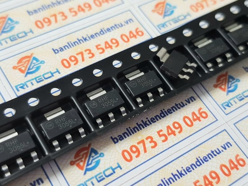 3055L RND3055L Mosfet kênh-N 3A/60V SOT-223 - Ảnh 4