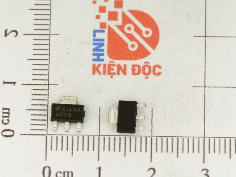 45H8, NZT45H8 Transistor PNP 8A 60V SOT-223 - Ảnh 2