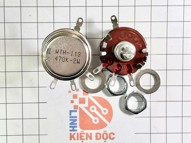 Chiết áp đơn 470K 2W WTH118