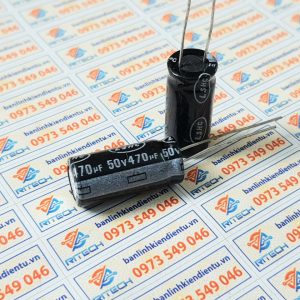 Tụ hóa 470uF 50V kích thước 10x22mm