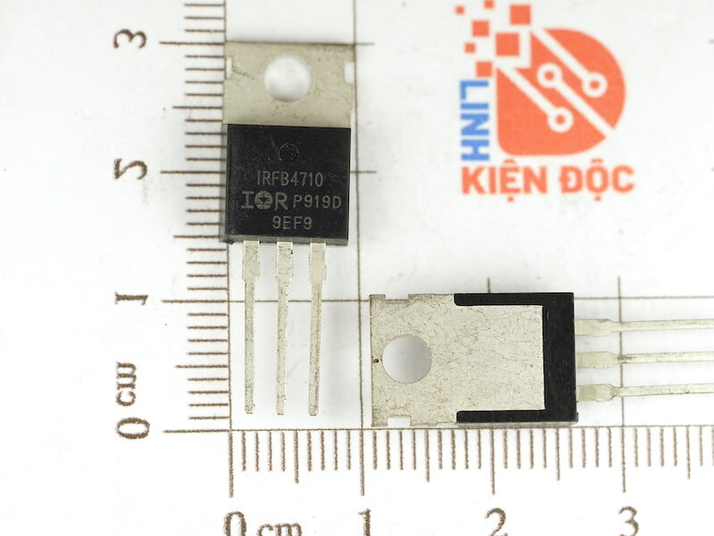 IRFB4710, 4710 Mosfet kênh N 75A 100V hãng IR TO-220 - Ảnh 8