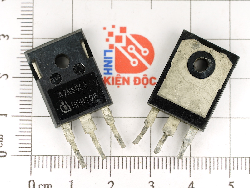 47N60C3, SPW47N60C3, 47N60 Mosfet Kênh-N 47A/650V TO-247 (TM) - Ảnh 3