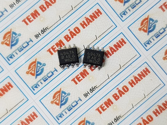 4947A, SI4947A, FDS4947 IC Điều Khiển MOS SOP-8 - Linh Kiện Độc