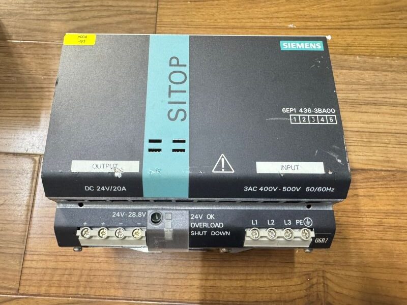 6EP1436-3BA00 Nguồn Siemens SITOP modular 20A 3ph 380V