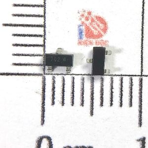 L2N7002LT1G kí hiệu 702W Mosfet kênh N 115mA 60V SOT-23
