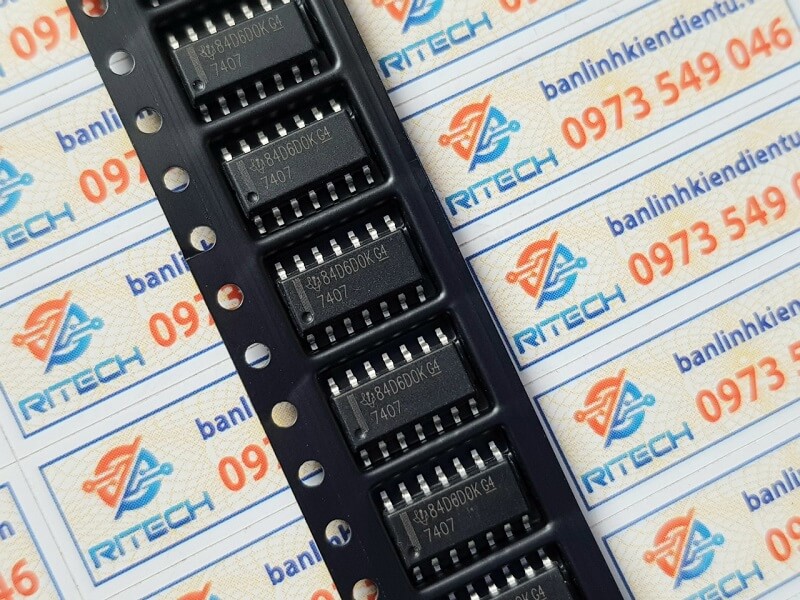 7407 SN7407DR IC điều khiển SOP-14 - Ảnh 3