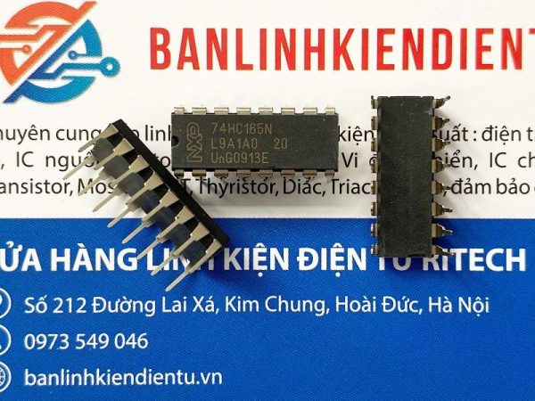 IC số 74HC165 74HC165N DIP-16 chính hãng NXP - Linh Kiện Độc
