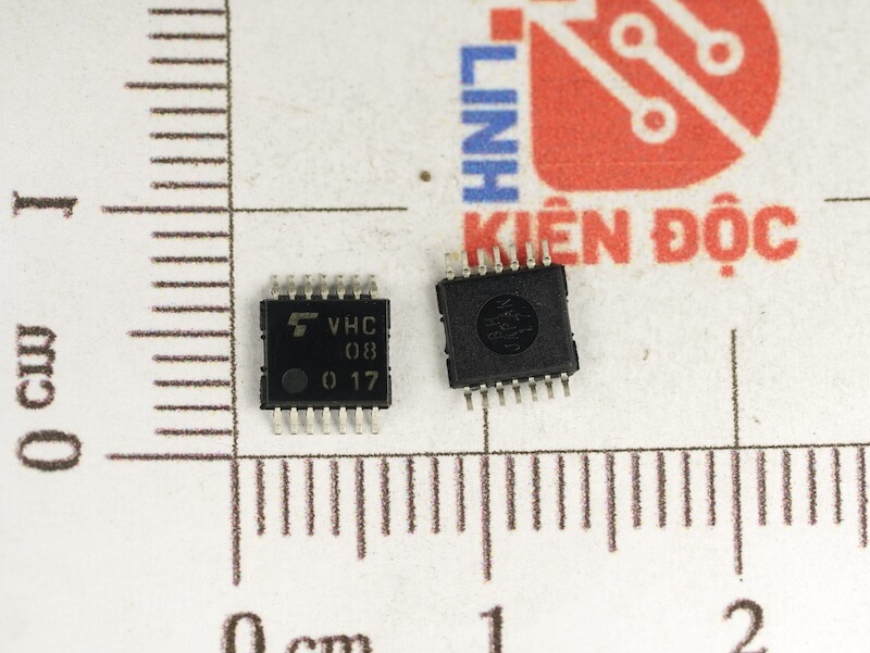 74VHC08MTCX, V08 IC số TSSOP-14 - Ảnh 2