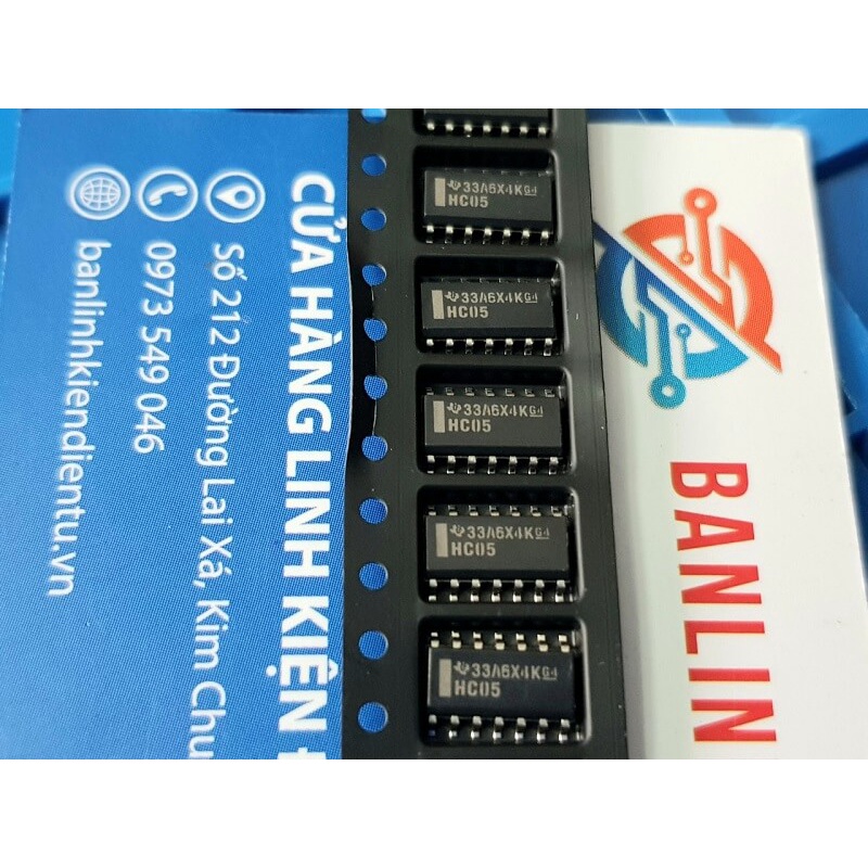74HC05A TC74HC05AF 74HC05 IC số SOP-14 - Ảnh 2