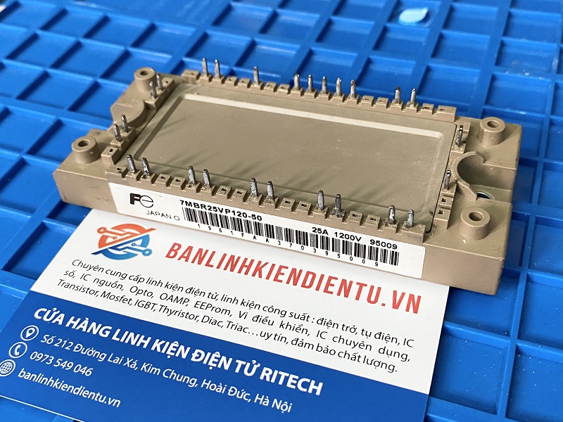 7MBR25VP120-50 IGBT 25A 1200V (tháo máy) - Ảnh 2