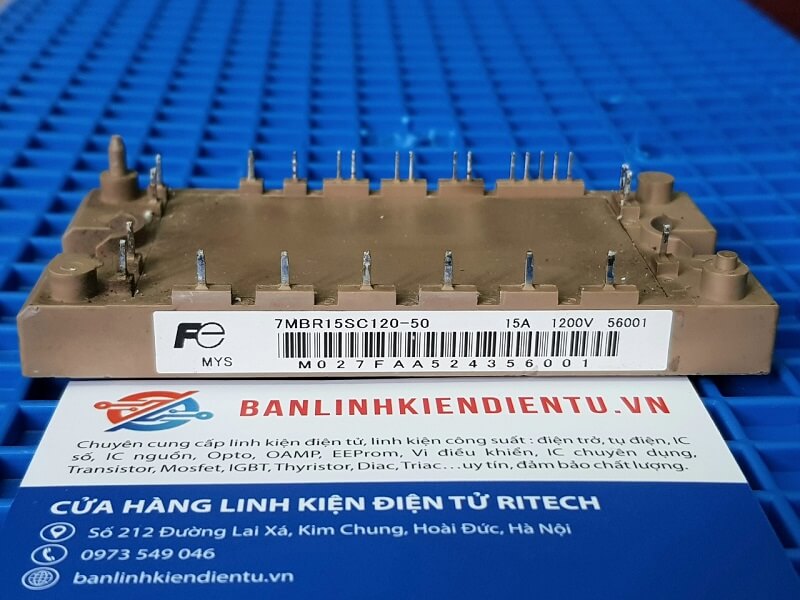 7MBR15SC120-50 Module IGBT Fuji 15A 1200V (Tháo máy)