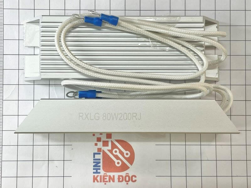 Điện trở xả vỏ nhôm RXLG 200R 80W