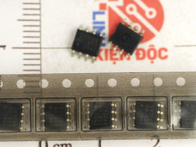 93C66, 93C66S, CSI93C66S IC CMOS EEPROM 4kb SOP-8 - Ảnh 2