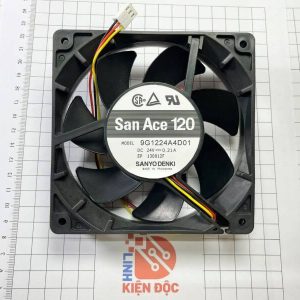 Quạt tản nhiệt Sanyo Denki 9G1224A4D01 24V 0.21A 120X120X25mm